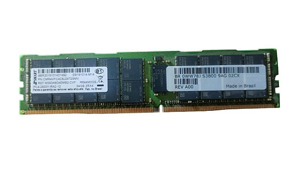 Memoria Dell 0WW78J 64 Gb DDR4 2933 Mhz ECC Registrado