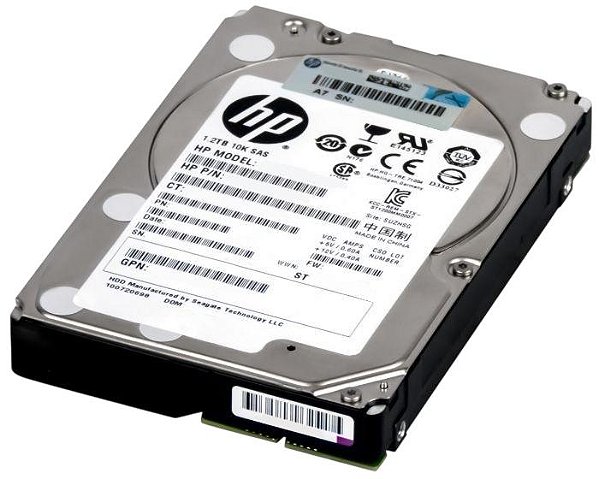 HD HP 1,2 Tera 2,5" SAS 10K Rpm 12GB/s 128MB Enterprise