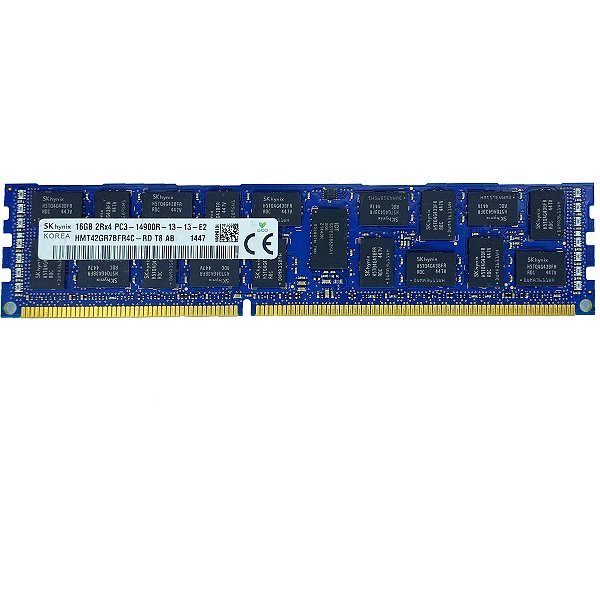 Memória Ram SK hynix HMT42GR7BFR4C-RD: DDR3 16GB 14900R DIMM
