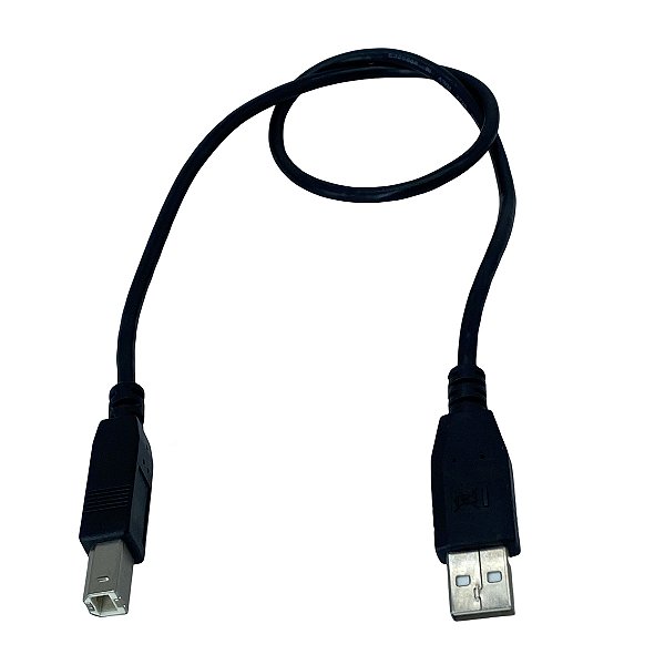 Cabo Usb 2.0 Para Arduino A/b 50cm Ab 0,5m: Lote 10 Unidades