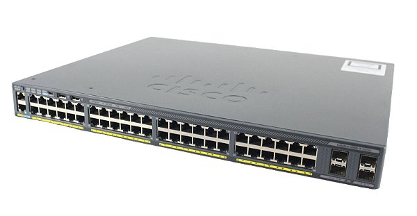 Switch Cisco Catalyst WS-C2960X-48TS-L 48x Portas Giga 4 Sfp
