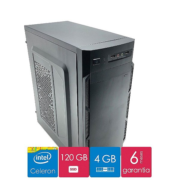 Computador i5 4GB DDR3 + HD 3 Tera - Excelente Espaço em Disco - Desktop NOVO