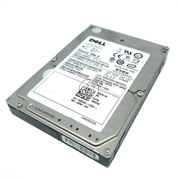 HD Dell 146GB 2,5" SAS 10K: ST9146803SS
