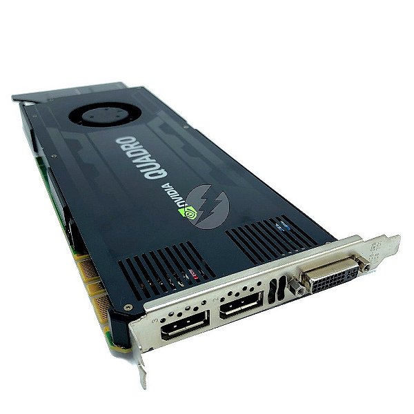 Placa de Vídeo de Computador NVIDIA Quadro K4200 de 4GB 1344 C