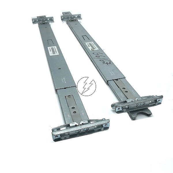 Par de Trilhos para Servidor HP DL380 G6 e DL380 G7 - 2U - Usado com Garantia - Otimo estado de uso - Uso em Rack