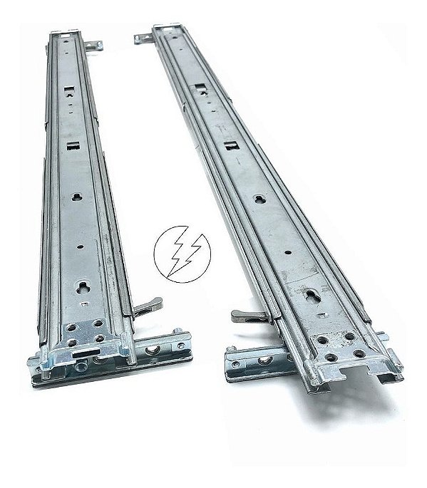 Par Trilhos Hp Proliant Dl380e Dl380p, G8, Gen 8