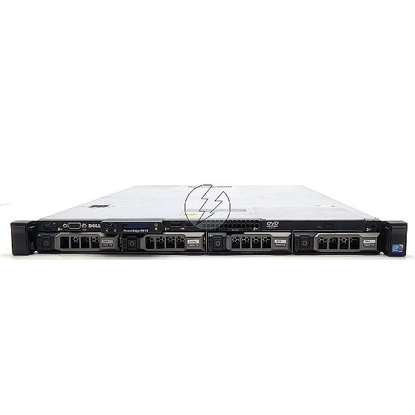 Servidor Dell PowerEdge R410: 2x Xeon 6 core, DDR3 32GB, 2x HD SAS 300GB