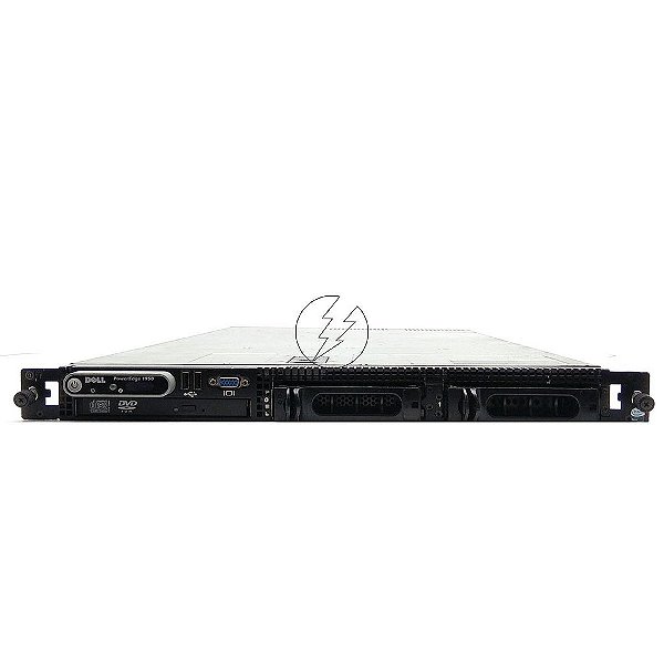 Kit Servidor Dell PowerEdge 1950 G3: 2x Xeon 4 core, DDR2 32GB, 2x SSD SATA 480GB + 1x Trilhos