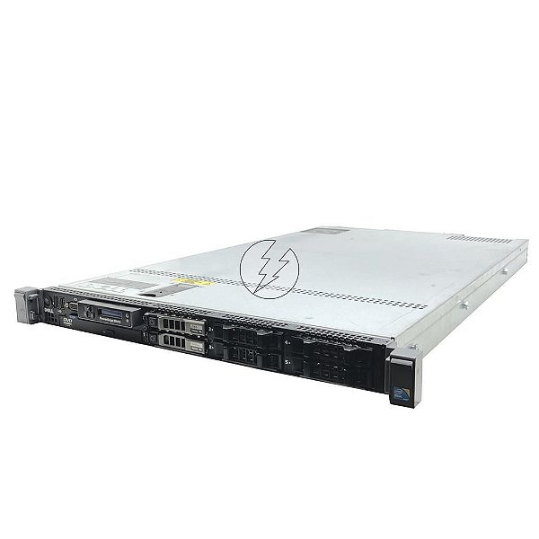 Kit Servidor Dell PowerEdge R610: 2x Xeon 4 core, DDR3 64GB 2x SSD 600GB SAS + 1x Placa 2x SFP+ 10Gb