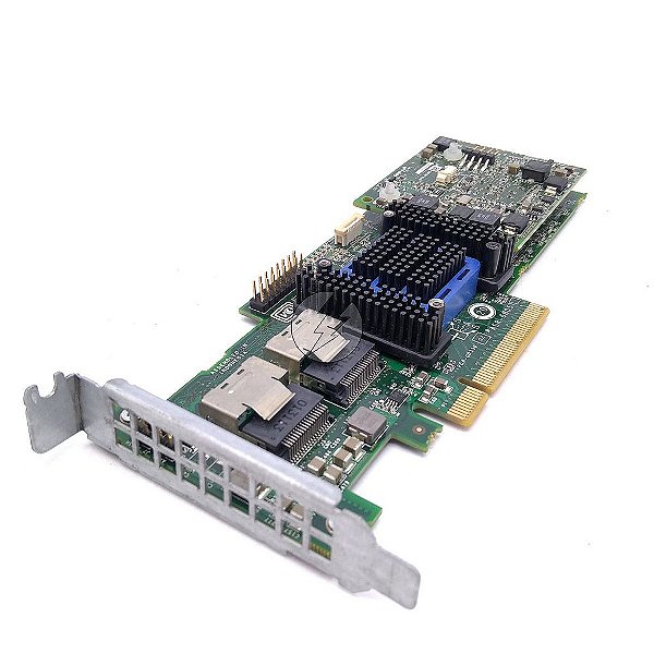 Placa Controladora Raid  PCI´e x8, 512 Mb, SAS 6 Gb, Low Profile - Adaptec