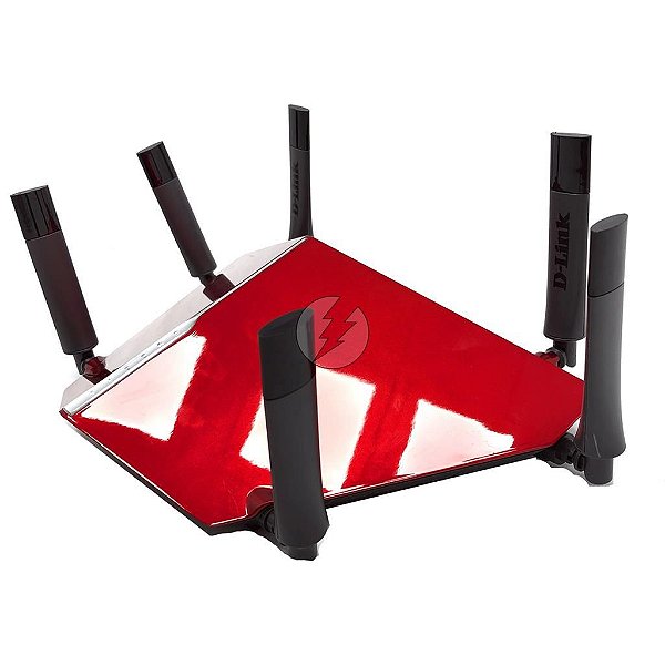 Roteador D-Link DIR-890L: 6 antenas