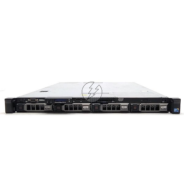 Servidor Dell PowerEdge R410: 2x Xeon 4 core, DDR3 32GB, 2x HD SAS 900GB