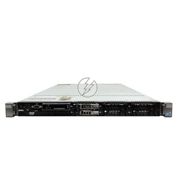 Servidor Dell PowerEdge R610: 2x Xeon 6 core, DDR3 16GB, 2x HD SAS 600GB