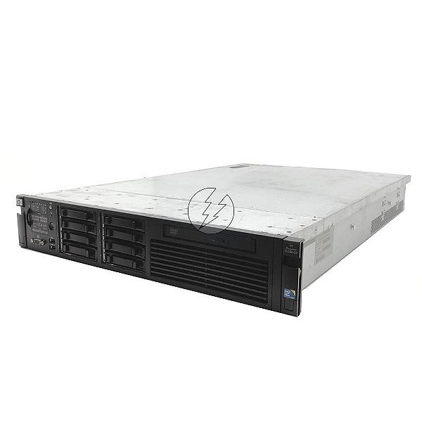 Servidor HP ProLiant DL380 G7 c/ 8B de 2,5": 2 Xeon 4 Core, Ram 64GB DDR3, 2x SAS 600GB.