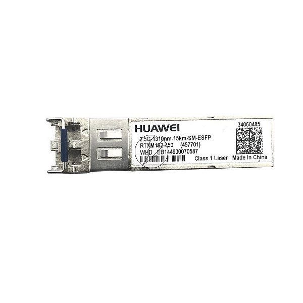 Transceiver mini Gbic Huawei RTXM192-450: SFP 2,5Gb, 15Km, 1310nm