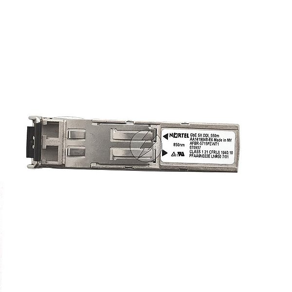 Transceiver mini Gbic Nortel AA1419048-E6 AFBR-5715PZ-NT1: SFP 1GB, 550m, 850nm