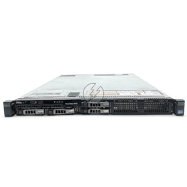 Servidor Dell R620 c/ 8 Baias de 2,5": 2 Xeon 8 Core, Ram 128GB, 2x HD SAS 600GB
