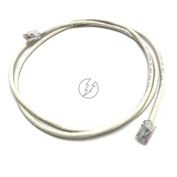 Cabo de Rede RJ45 UTPCH5Y: CAT 5E, 1.52M