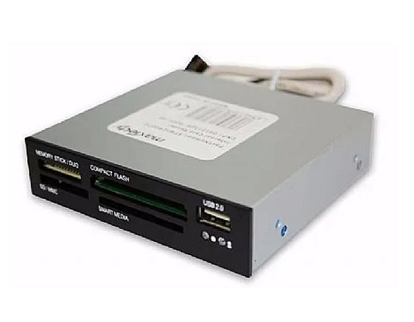 Leitor Cartão De Memória Baia 3.5 Maxtech Usb 2.0