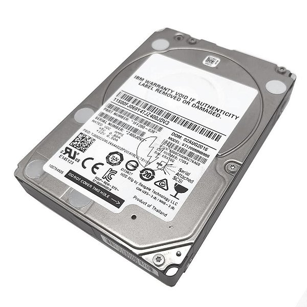 HD 1,2TB 2,5" SAS 10K IBM ST1200MM0088 1FF200-039