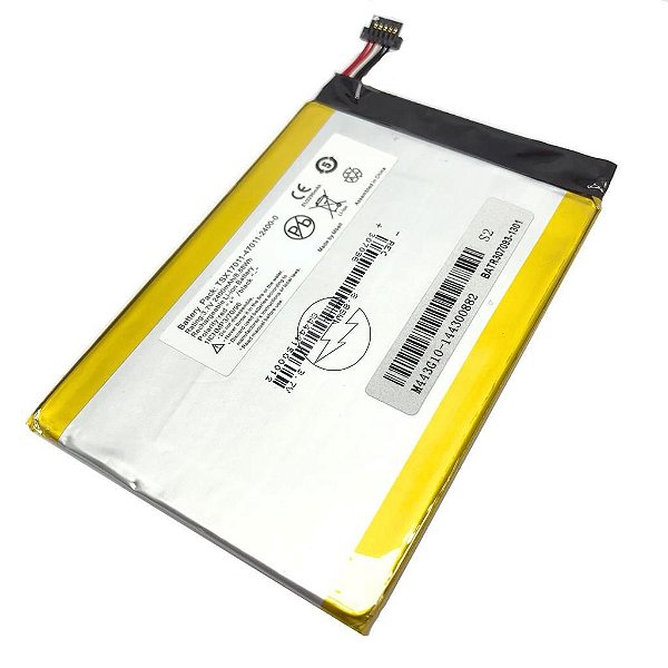 Bateria para Tablet CCE TSX17011-47011-2400-0: 3.7V, 8.88Wh, 2400mAh