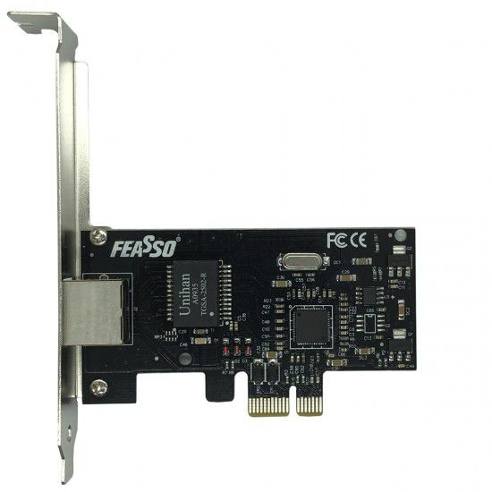 Placa De Rede Pci Express Gigabit 10/100/1000, Jpr02, Perfil Alto