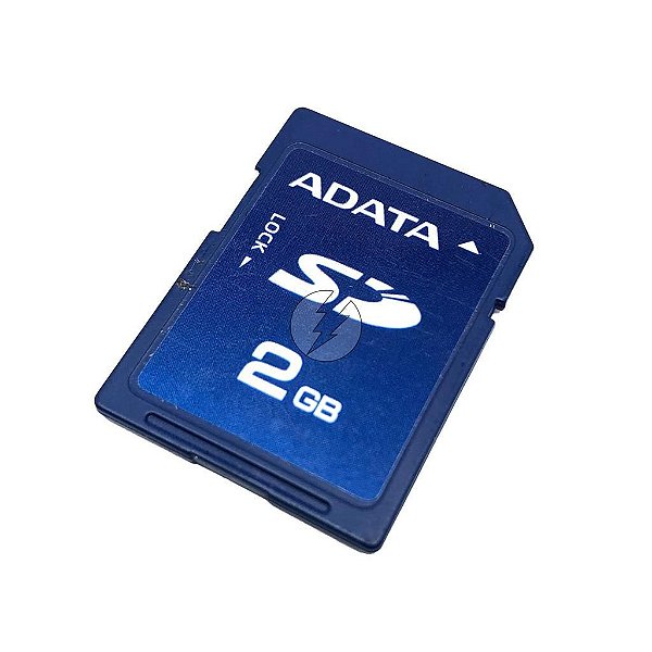 Cartão de Memória SD 2GB Adata: MMAGF02GWECA-MB