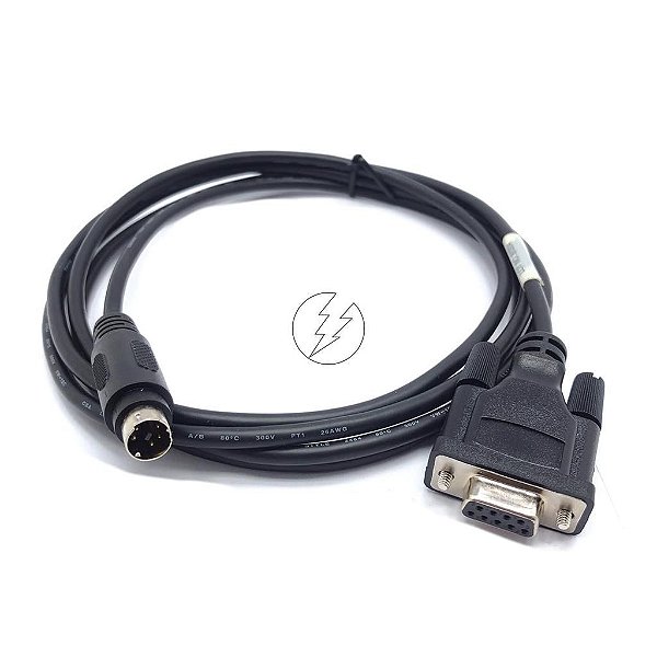 Cabo Serial Rs232 Fêmea X Ps2 Mini Din Macho, 2 Metros