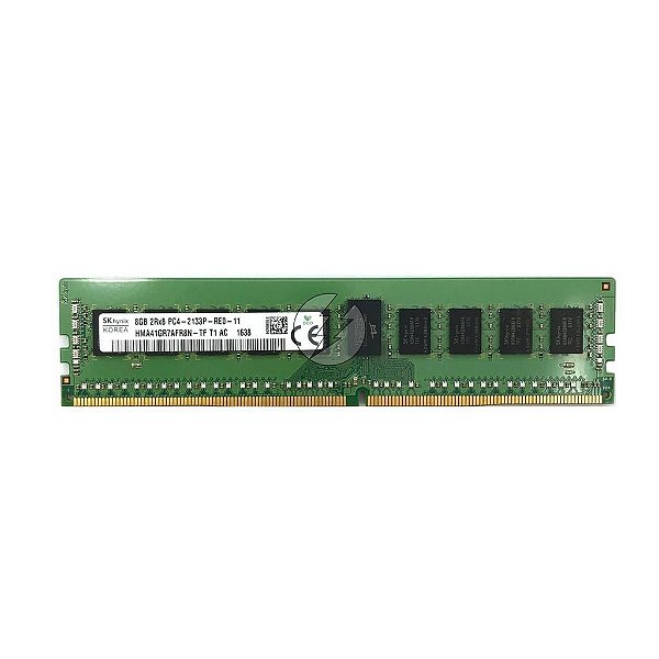 Memória RAM SK hynix HMA41GR7AFR8N-TF: DDR4, 8GB, 2Rx8, 2133P, RDIMM