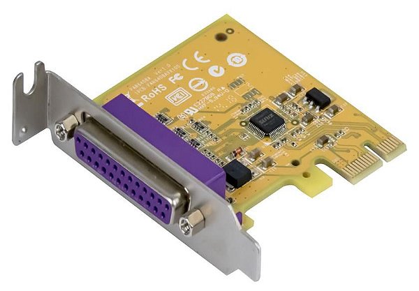 Placa Pci-ex Express Lpt1, Paralela, Db25 Impressora Sunix Par6408a