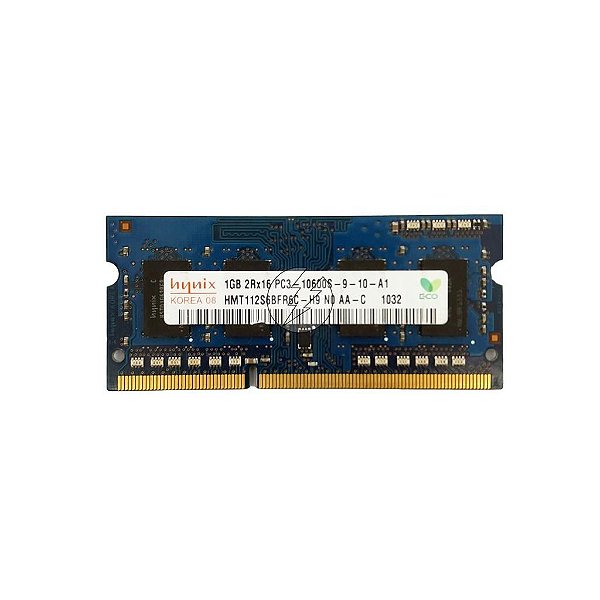 Memória RAM SK hynix HMT112S6BFR6C-H9: DDR3, 1GB, 2Rx16