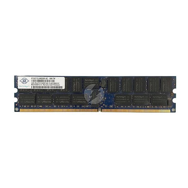 Memória Ram Nanya Nt4gt72u4nd0bv-ad Ddr2 4GB 2rx4 800 Rdimm