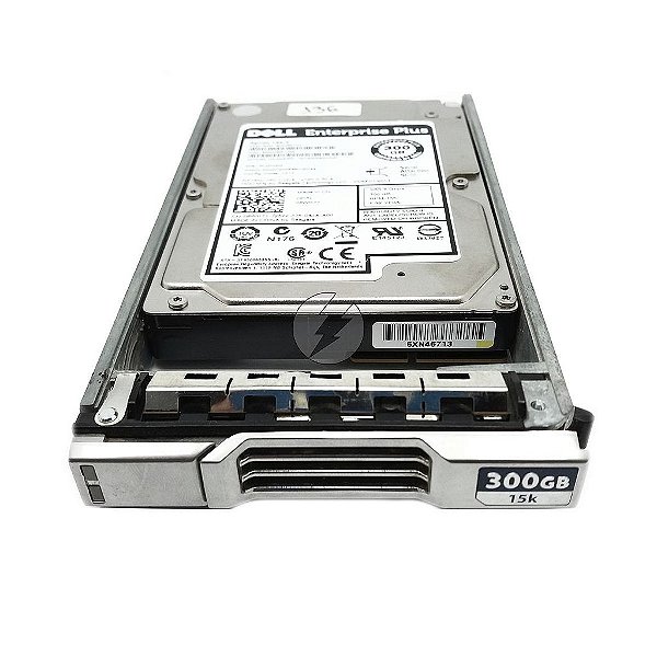 Kit HD Dell Entp ST9300653SS: 300GB, SAS 2,5" 15K, com Gaveta