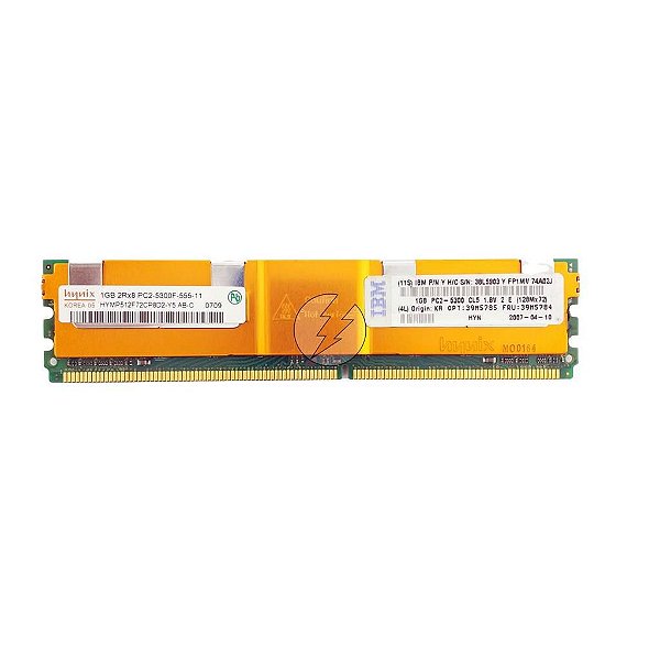 Memória Ram Sk Hynix Hymp512f72cp8d2-y5: DDR2, 1GB, 2rx8 333f