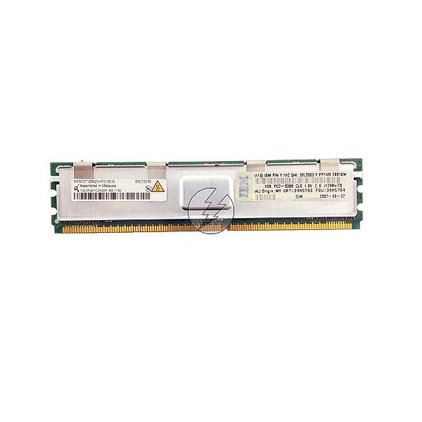 Memória Ram Qimonda HYS72T128420HFD-3S-B: DDR2, 1GB, 2Rx8 FBDIMM