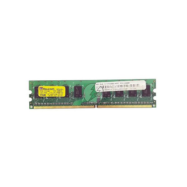 Memória RAM Itaucom MM01L3958018: DDR2, 1GB, Rx, 800, UDIMM