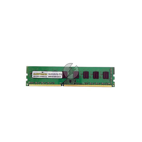 Memória RAM MarkVision BMD32048M1333C9: DDR3 2GB Rx 1333