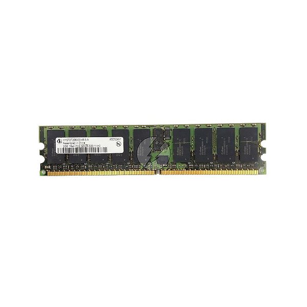 Memória RAM Infineon HYS72T256000HR-5-A: DDR2, 1GB, 1Rx4, 333R, RDIMM