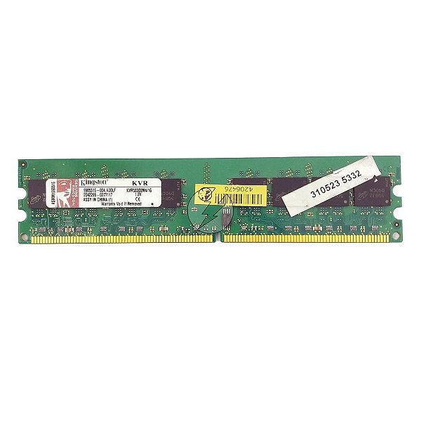 Memória Ram Kingston Kvr533d2n4/1g Chip Micron DDR2 1GB