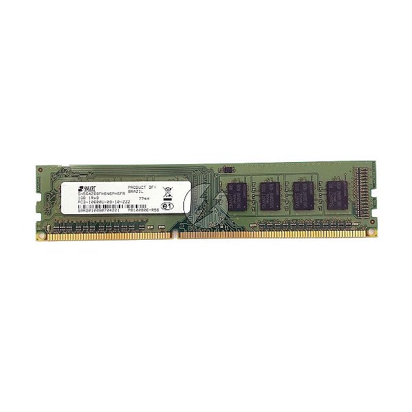 Memória Ram Smart Sh564288fh8n6phsfr DDR3 1GB, 1333u, Udimm