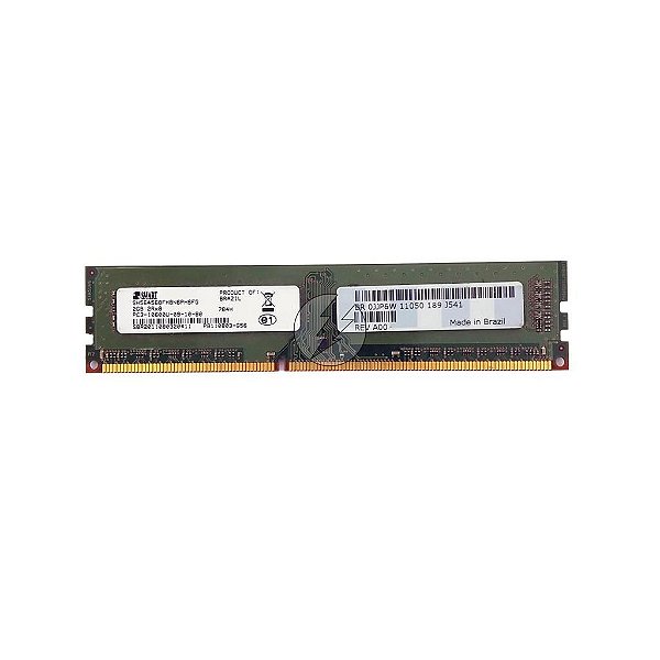 Memória Ram Smart Sh564568fh8n6phsfg DDR3 2GB, 1333u, Udimm