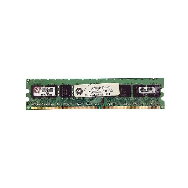 Memória Ram Kingston Kvr667d2e5/2g: DDR2 2GB, 667 Ecc Udimm