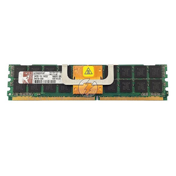 Memória RAM Kingston UW729-IFA-INTC0S: DDR2, 2GB, 2Rx4, 533F, FBDIMM