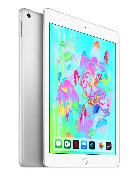 tablet iPad 6 Apple, 4G, 128GB, Tela 9.7", iOS 11 e Celular