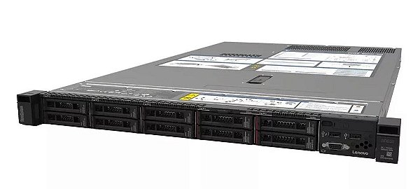 Servidor Lenovo Sr630 2 Xeon Gold 20 Nucleo 128gb 1,2tb Sfp+
