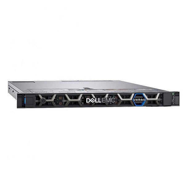 Kit Servidor Dell VxRail E560F: 2x Xeon Silver 8 core, DDR4 128GB, 2x HD SAS 600GB + 1x Placa 2x SFP+ 10Gb