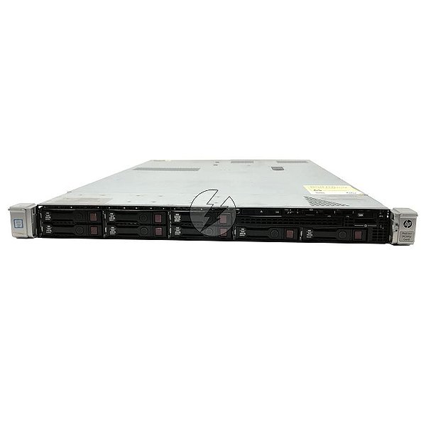 Servidor HP ProLiant DL360P G8: 2x Xeon 10 core, DDR3 64GB, 2x HD SAS 600GB