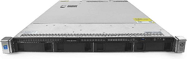 Servidor HP ProLiant DL360P G9: 2x Xeon 12 core, DDR4 128GB, 2x HD SAS 600GB, Placa 2x QSFP+ 40Gb