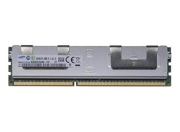 Memória RAM Samsung M393B2K70DM0-YF8: DDR3L, 16GB, 4Rx4, 1066MHz, 8500R, RDIMM