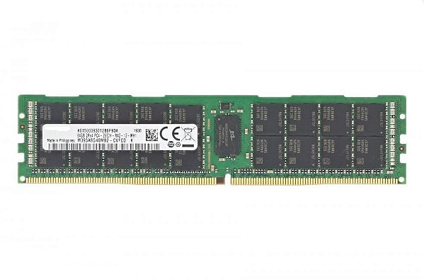 Memória RAM SMART M393A8G40MB2-CVF R644M0GS 0WW78J CMR4VFC4C8J2472SMV: DDR4, 64GB, 2Rx4, 2933Y, RDIMM